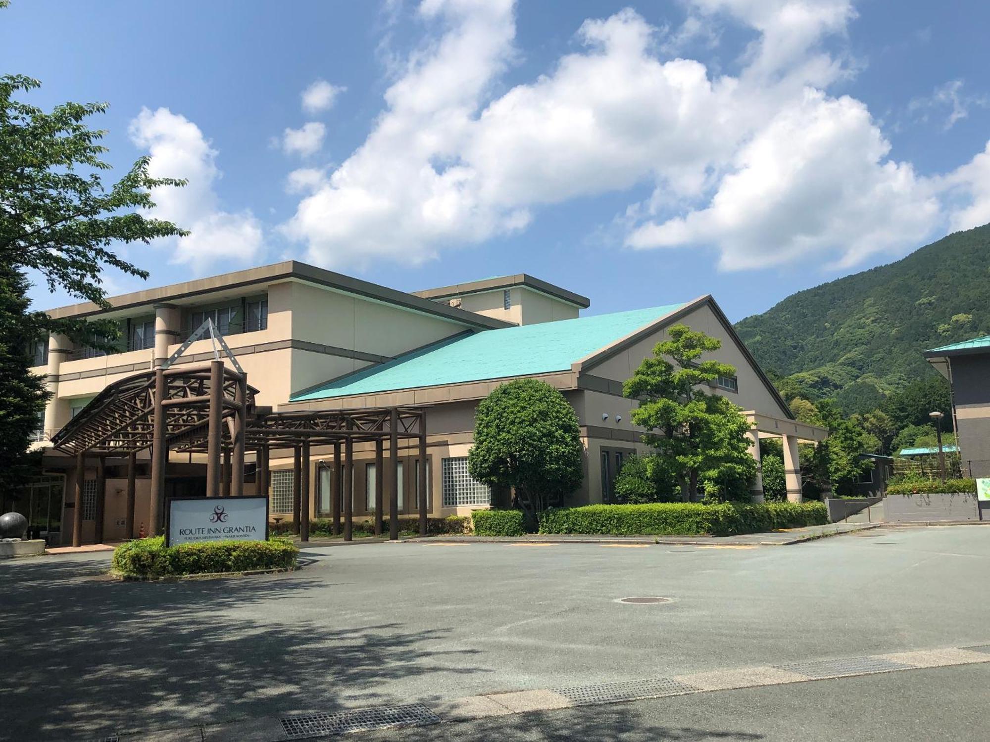 Route Inn Grantia Fukuoka Miyawaka - Wakita Onsen Buitenkant foto